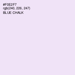#F0E2F7 - Blue Chalk Color Image